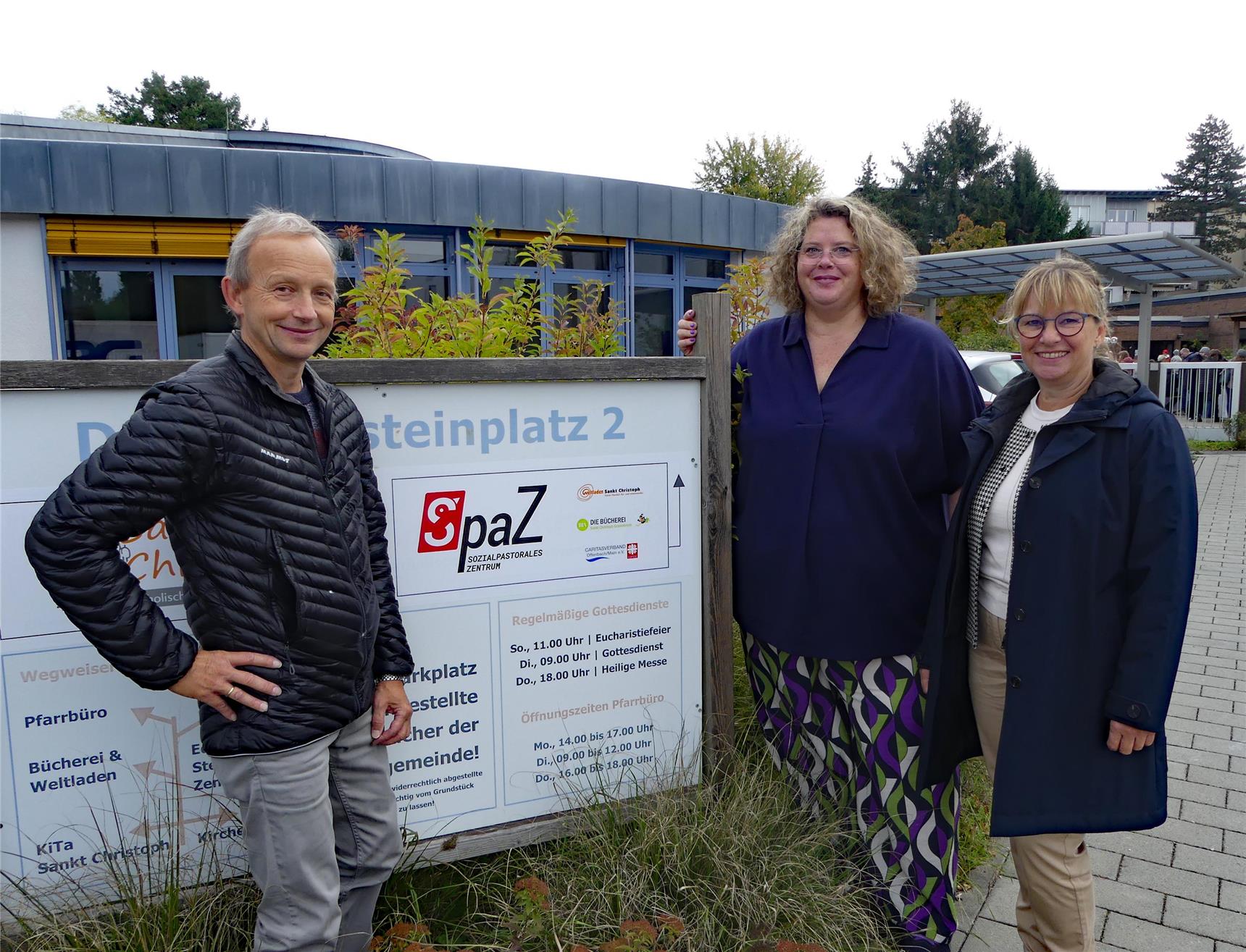 Das Hinweisschild ist aktualisiert.